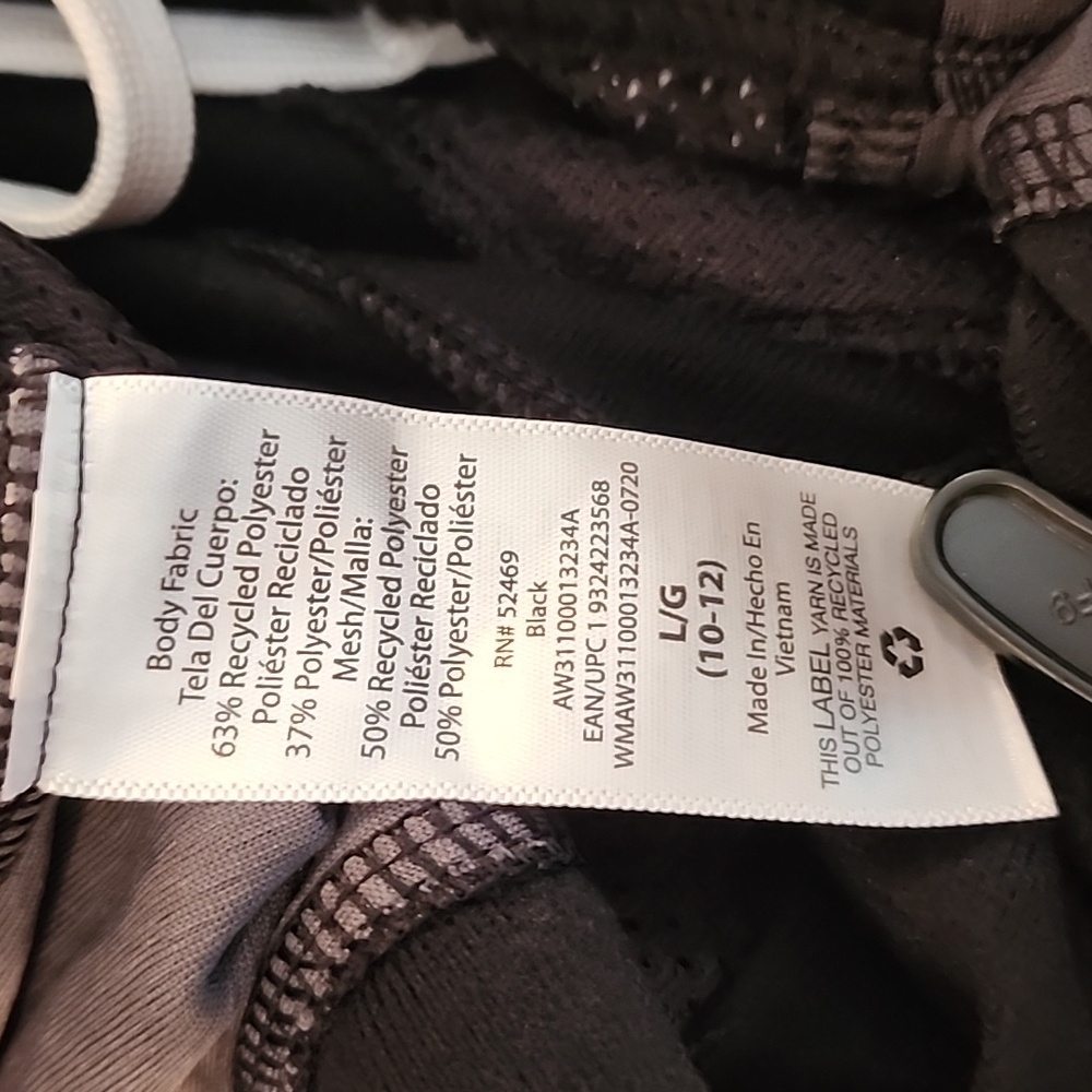 Athletic Works Black and Gray Kids Joggers.  Large 10/12 - Picture 5 of 6